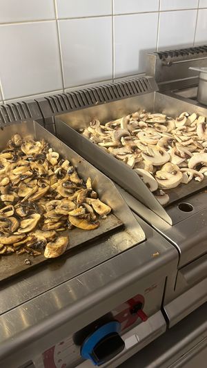 Shrooms  at Veganato in Crete