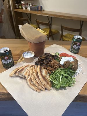 Plate for two  at Veganato in Crete