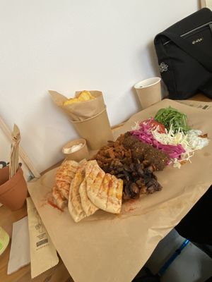 Plate for 2   at Veganato in Crete