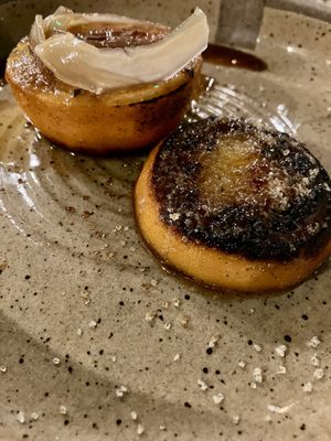 Orange dessert  at Brasis Ateliê Gastronômico in Brasilia