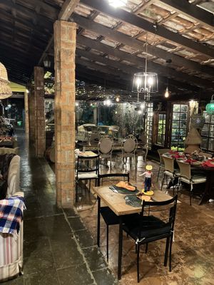 Seating  at Brasis Ateliê Gastronômico in Brasilia