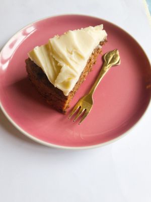 Carrot cake at Ogato in Lier