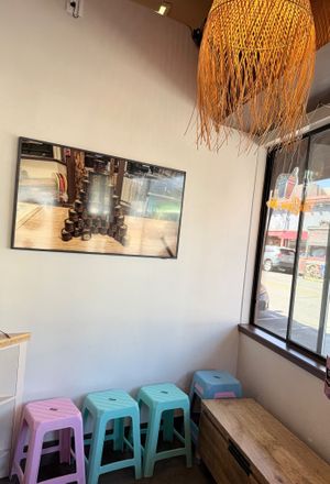 interior seating, nice to have while waiting for food to be prepared at Bah Mi Ba in Fairfax