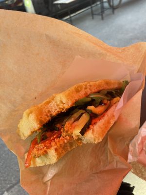 Delicious sandwich   at V17 in Hannover