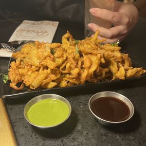 Onion Bhaji  at Delhi6 Indian Kitchen in Highland Village