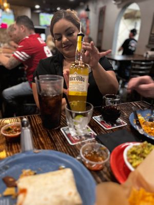 Pineapple jalapeño tequila at Chico's Tacos in Lake Havasu City