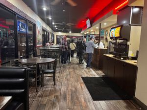 On this side, the restaurant you can order at the counter and grab a seat at Chico's Tacos in Lake Havasu City