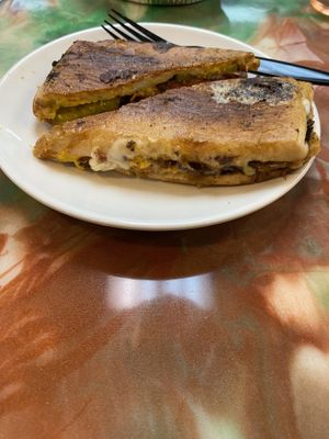 Cuban sandwich roast beef and ham   at Vegan Nova in Pontiac
