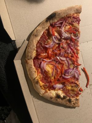 Half eaten special couldn’t stop sry 😄  at Dolce Pizza in Lake Tekapo