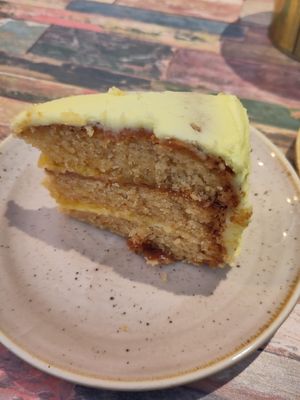 Excellent cake at Moko in Hinckley