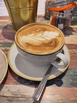 Latte at Moko in Hinckley