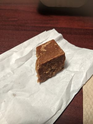 This fudge is so good at Revite Café in Motueka