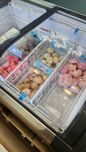 Mochis de helado at Dulces Rufiko in Santiago
