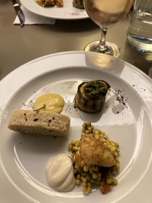 Silvester 23/24: Veganer Vorspeisenteller  at Abaton Bistro in Hamburg