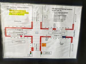 Parking at Water Drop Teahouse 滴水坊 in Northeast Singapore