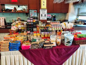 Items for sale at Water Drop Teahouse 滴水坊 in Northeast Singapore