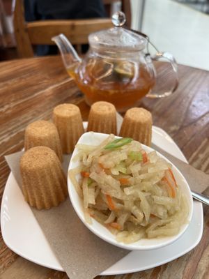 Kueh Pie Tee  at Water Drop Teahouse 滴水坊 in Northeast Singapore