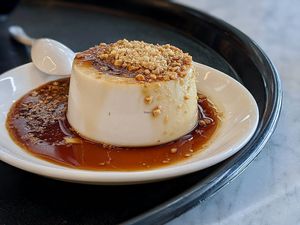 Peanut Tofu at Water Drop Teahouse 滴水坊 in Northeast Singapore