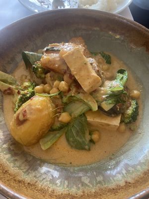 Red curry  at fermentAsian in Tanunda