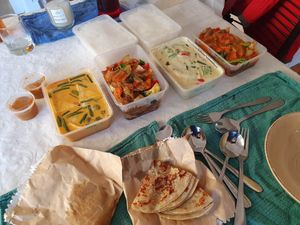 Panang, Pad Kee Mao, Green, Satay at Siam Station in Geelong