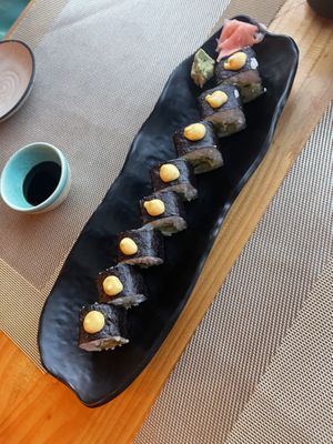 Veg veg rolls  #Veganuary at Oishii in Male