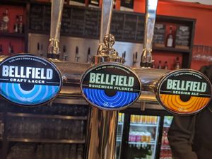 Vegan beers 1 at Bellfield Brewery in Edinburgh
