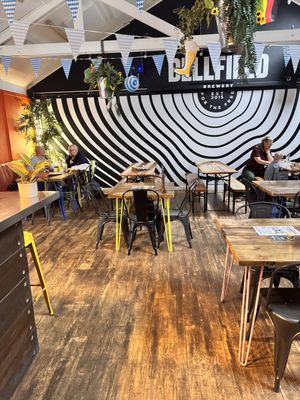 Inside   at Bellfield Brewery in Edinburgh