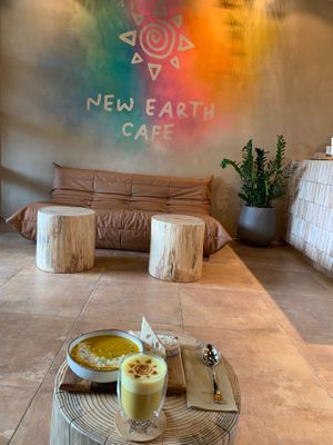  at New Earth Cafe in Dubai