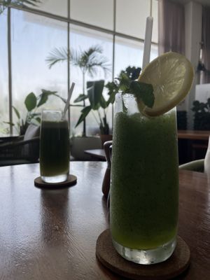   at New Earth Cafe in Dubai