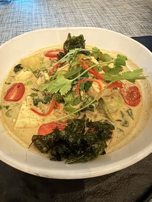 curry  at Indigo in Providenciales