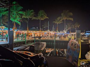 Patio view at Mango Reef Restaurant & Bar in Providenciales