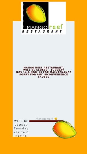  at Mango Reef Restaurant & Bar in Providenciales