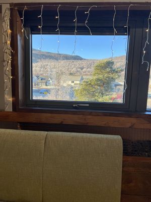 lovely view!  at Explorer Cafe in Aviemore