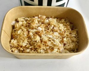 Coconut rice at Wagamama in Dubai