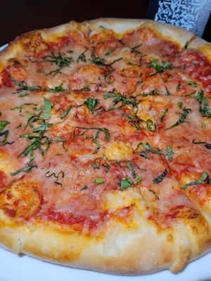 Vegan Margarita Pizza @11pm at Mercury Bar West in New York City