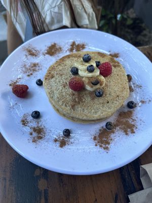 Pancakes #Veganuary at Selva Coffee Garden in Merida