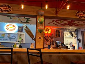 Bar área at Kaya Island Eats in Key West