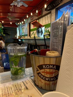 Great water at Kaya Island Eats in Key West