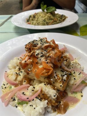 Cajun tofu at Kaya Island Eats in Key West