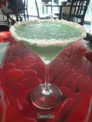 mermaid martini at Kaya Island Eats in Key West