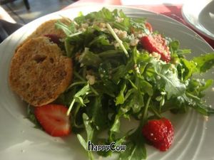 Kaya salad (with no goat cheese) at Kaya Island Eats in Key West