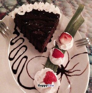 Polenta Cake at Kaya Island Eats in Key West