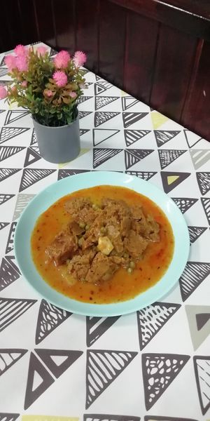 estofado de seitan #Veganuary at Ananda in Tenerife