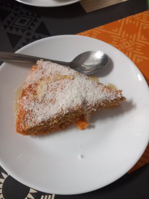 Pastel de zanahorias at Ananda in Tenerife