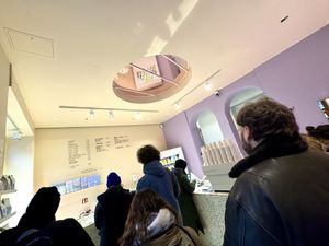 crowd on sunday  at Cinnamood in Berlin