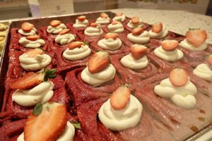 strawberry #Veganuary at Cinnamood in Berlin