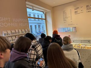 crowded 😜  at Cinnamood in Berlin