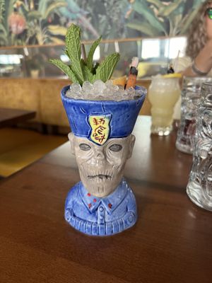 ‘The Zombie'  at Wusong Road Tiki Bar in Cambridge