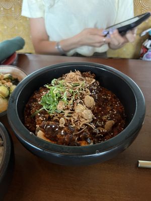 Mai pow tofu  at Wusong Road Tiki Bar in Cambridge