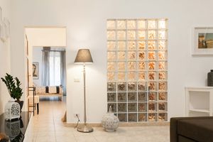 Ricciarelli Home living room at Albergo Diffuso Volterra in Volterra
